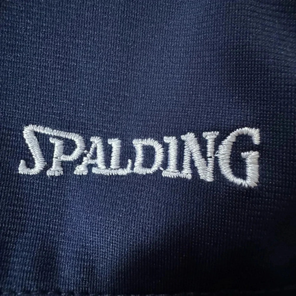 Vintage Spalding Activewear Shorts Women Size Medium Navy Blue - Picture 6 of 6